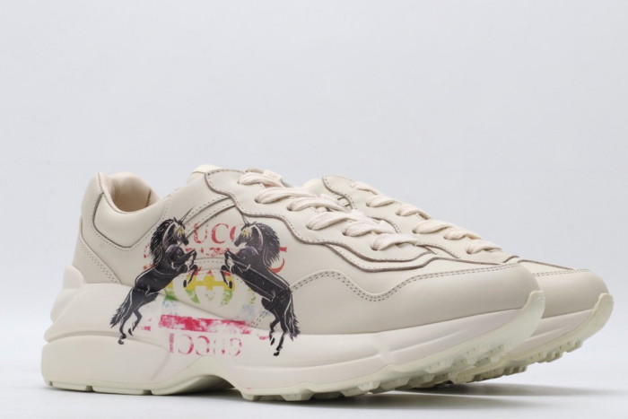 Gvc*1 Rhyton Leather Sneaker