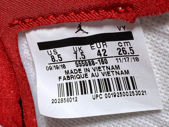 Air Jordan 1 Retro High OG 555088-160