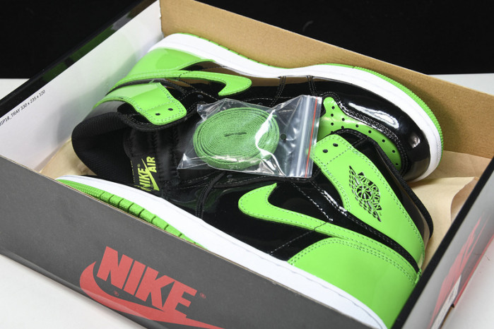 Air Jordan 1 Retro High Pine Green Black - 555088-030
