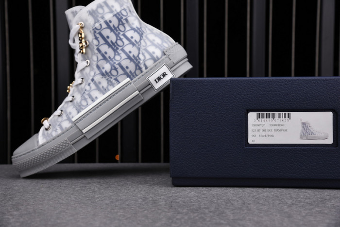 DIO* B23 OBLIQUE HIGH-TOP SNEAKER