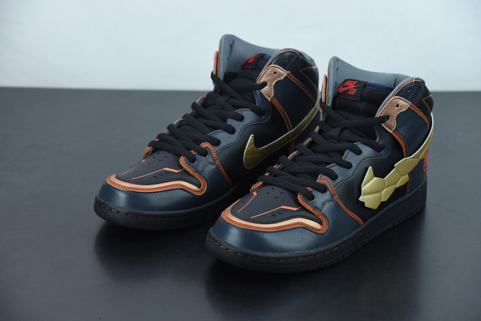 Gundam x Nike SB Dunk High "Banshee" DH7717-400
