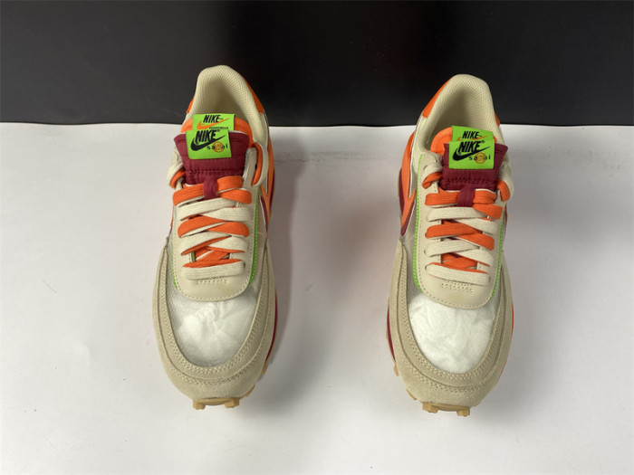 Nike LDWaffle CLOT sacai Net Orange Blaze - DH1347-100