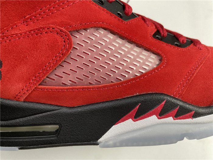 AIR JORDAN 5 RAGING BULL 2021 RED SUEDE DD0587-600
