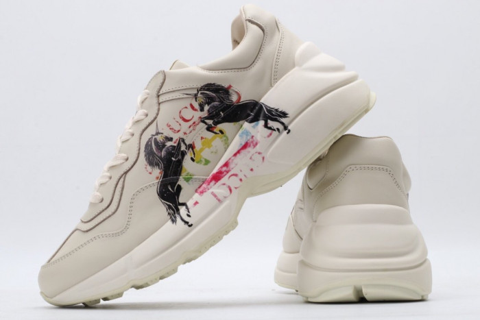 Gvc*1 Rhyton Leather Sneaker
