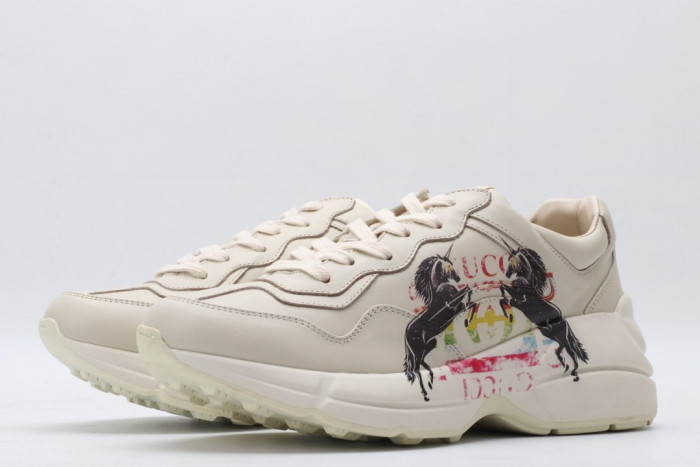 Gvc*1 Rhyton Leather Sneaker