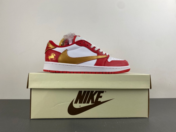 Travis Scott x Jordan Air Jordan 1 White Red