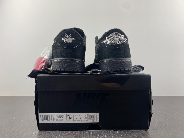 air jordan 1 retro low og sp travis scott black phanT0m dm7866-001.