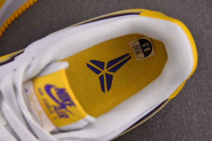 Kobe Bryant Nike Air Force 1 Low White FZ1151-100