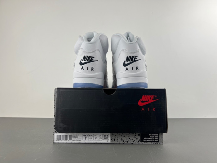 Air Jordan 5 White Metallic 2026 HQ7978-103