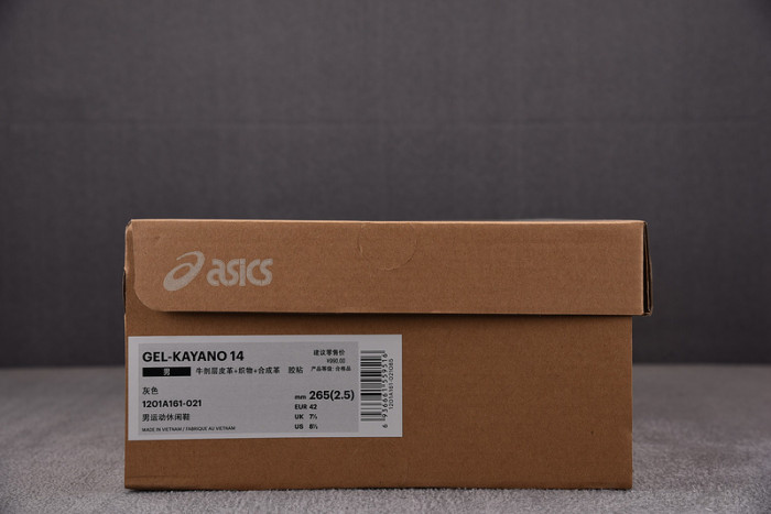 As1cs GEL-KAYANO 14 LOW PIEDMONT GREY - 1201A161-021