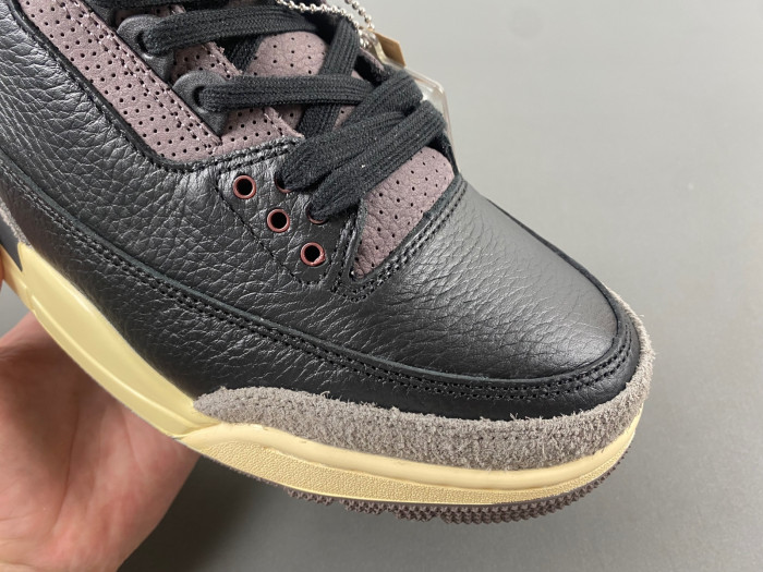 A MA MANIERE X AIR JORDAN 3  "BLACK" FZ4811-001
