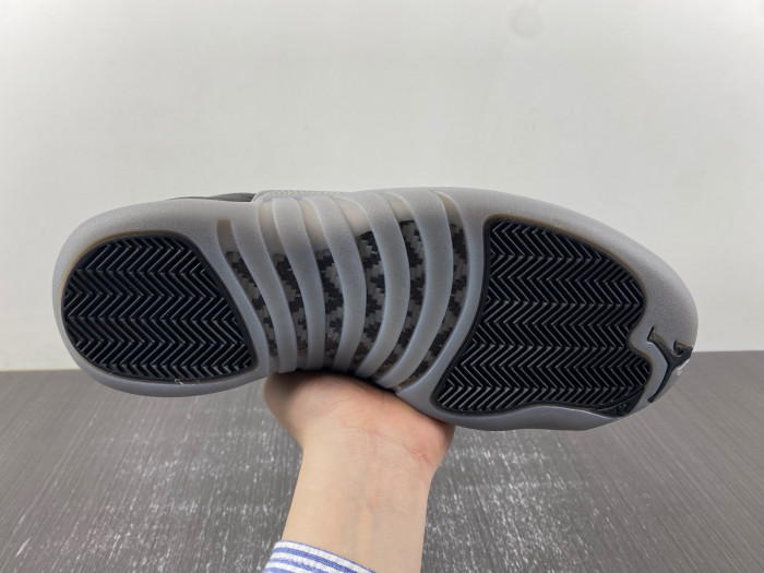 AIR JORDAN 12 “BLACK/WOLF GREY”