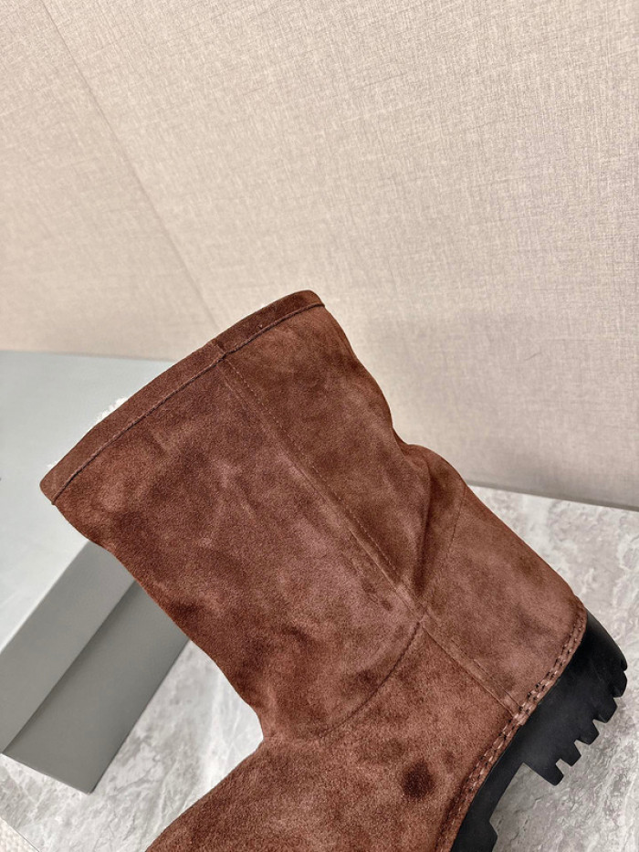 Ba1en*iaga Alaska Faux-Fur Low Boots