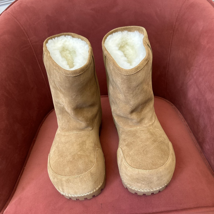 Ba1en*iaga Alaska Faux-Fur Low Boots